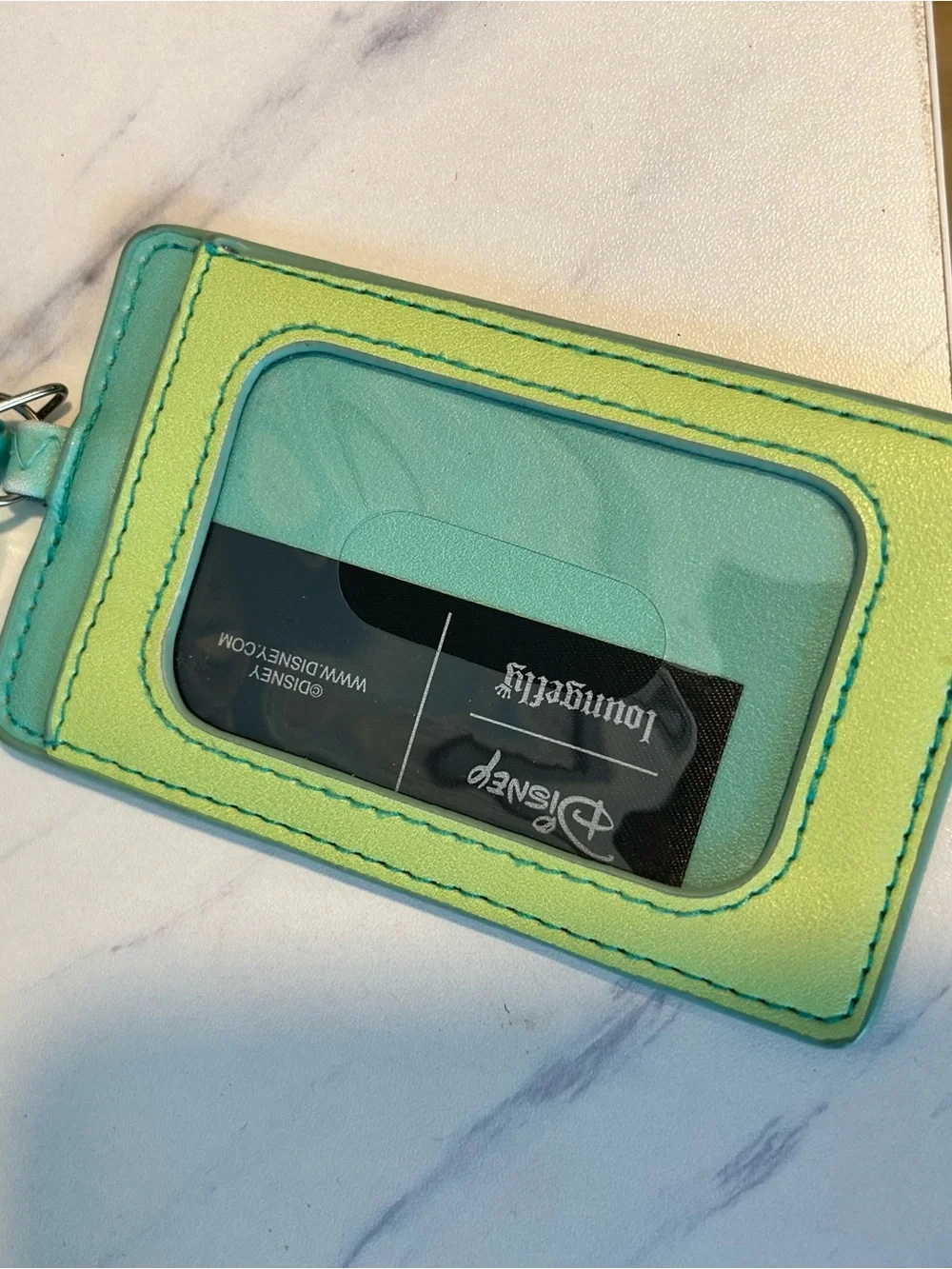 Loungefly Disney The Little Mermaid Ariel & Eric Lagoon Cardholder Retractab